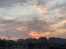 黄昏的城市