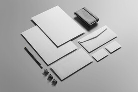 企业商务名片信封VIS