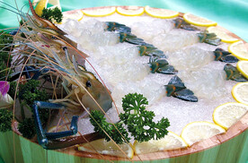 虾刺身