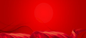 红色背景