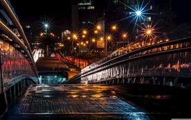 夜桥超高清壁纸