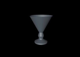 杯子C4d原始模型未渲染素材