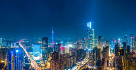 广州城市夜景