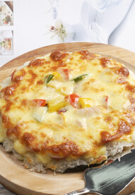 芝士海鲜焗饭