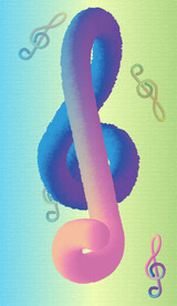 混合颜色立体效果