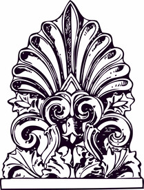 欧式柱头图案