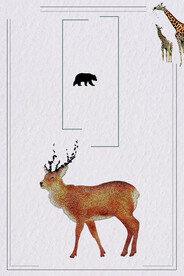 世界地球日海报PSD素材