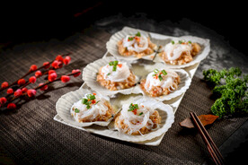 蒜蓉粉丝扇贝美食