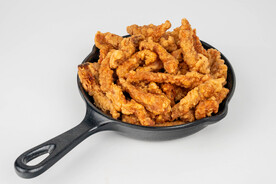 油炸小酥肉美食