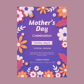 母亲节海报素材