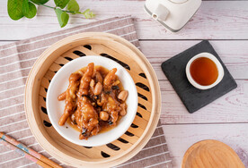 卤菜鸡爪美食