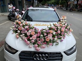 婚礼花车装饰