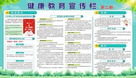 健康教育宣传专栏