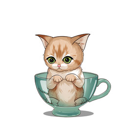 茶杯猫            