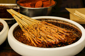 麻辣串串美食