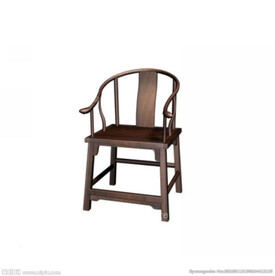 C4D模型太师椅子中式复古