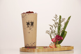 红豆奶茶