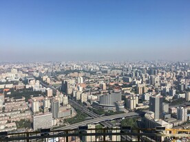 中央电视塔俯瞰图