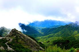 秦岭山  自然风景