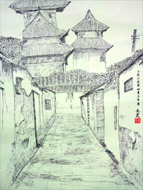 福坝双子塔 