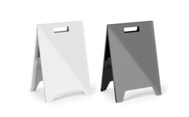 避让公示公告牌子路障路牌