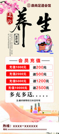 足疗展架