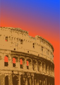 矢量古罗马竞技场