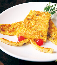 鹅肝粒瑶柱煎蛋