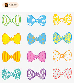 可爱卡通手绘蝴蝶节