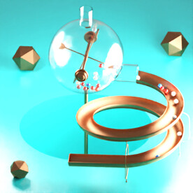 C4D幸运装置动画