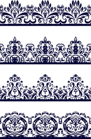 欧式花纹