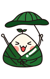 卡通粽子