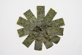 创意零食海苔摄影图