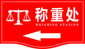称重处