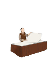 古代分层人物  psd分层  