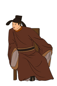 古代分层人物  psd分层  