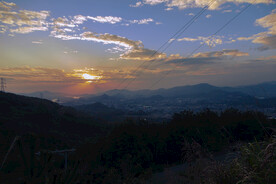 夕阳风光超清摄影