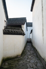 户外黑白简约建筑
