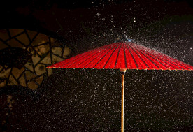 下雨  
