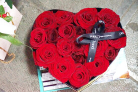 心型玫瑰花