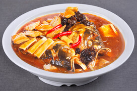 酱焖鱼头