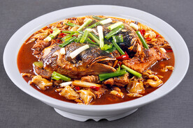 酱焖鱼头