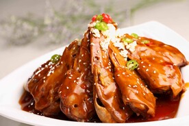  辣鸭头   卤鸭头