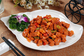 小炒牛肉粒