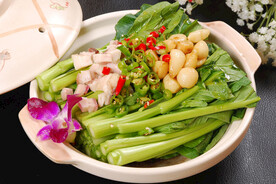 小炒菜心