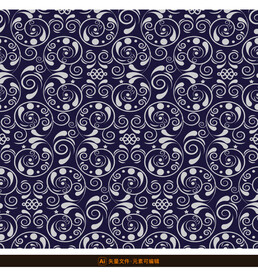 抽象藤蔓花纹背景