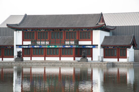 户外复古房屋建筑