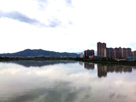美丽的湖泊美景