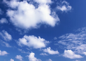 蓝天白云天空 