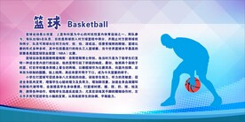  篮球展板 